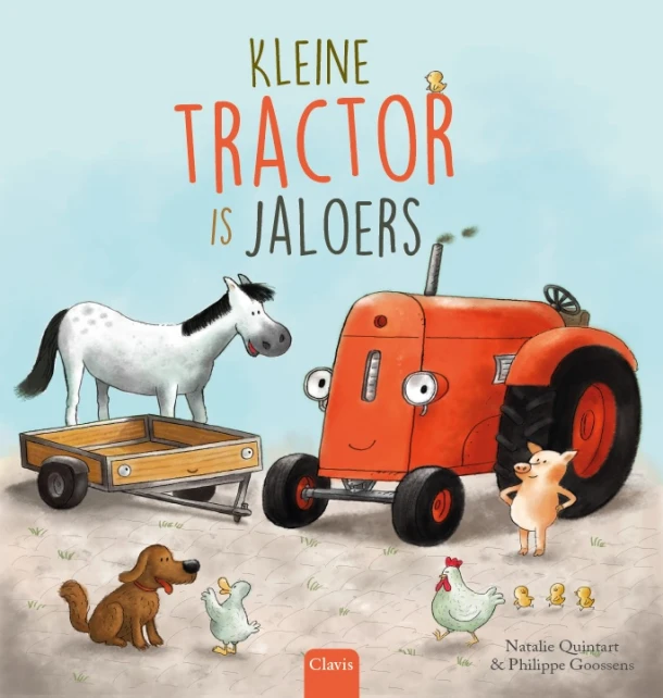 Kleine Tractor is jaloers – Natalie Quintart – boek cover