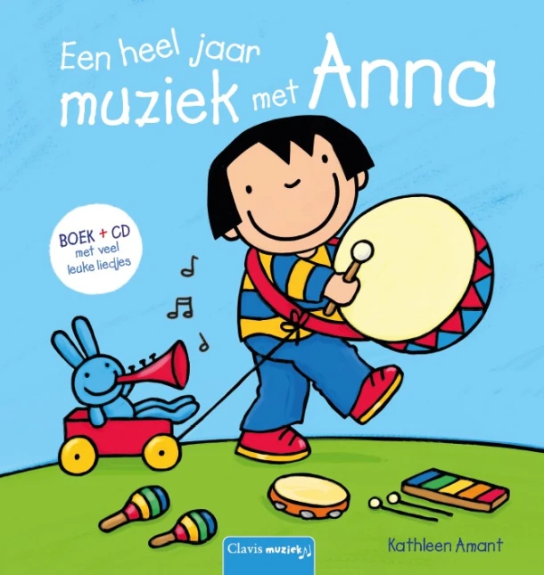 Een heel jaar muziek met Anna – Kathleen Amant – boek cover