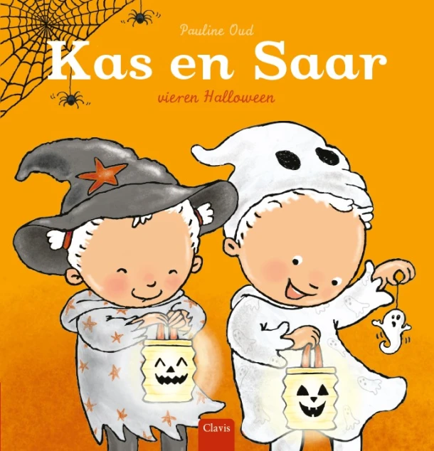 Kas en Saar vieren Halloween – Pauline Oud – boek cover
