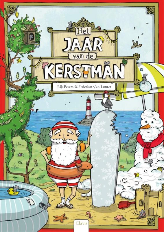 Het jaar van de Kerstman – Rik Peters – boek cover