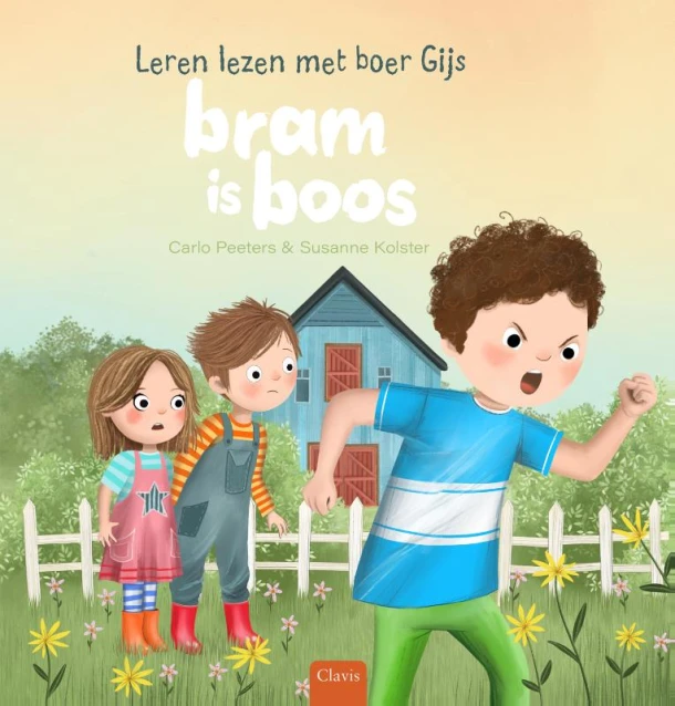 Bram is boos – Carlo Peeters – boek cover