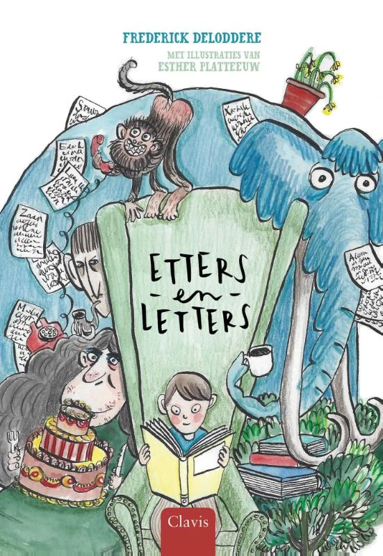 Etters en letters – Frederick Deloddere – boek cover