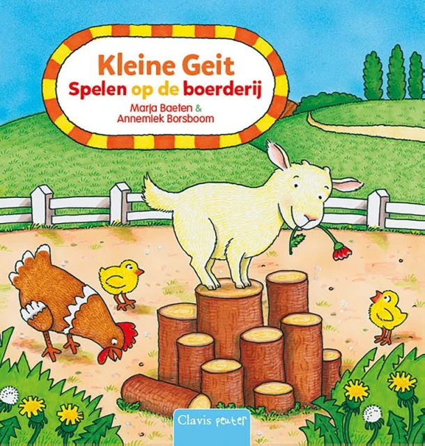 Spelen op de boerderij – Marja Baeten – boek cover