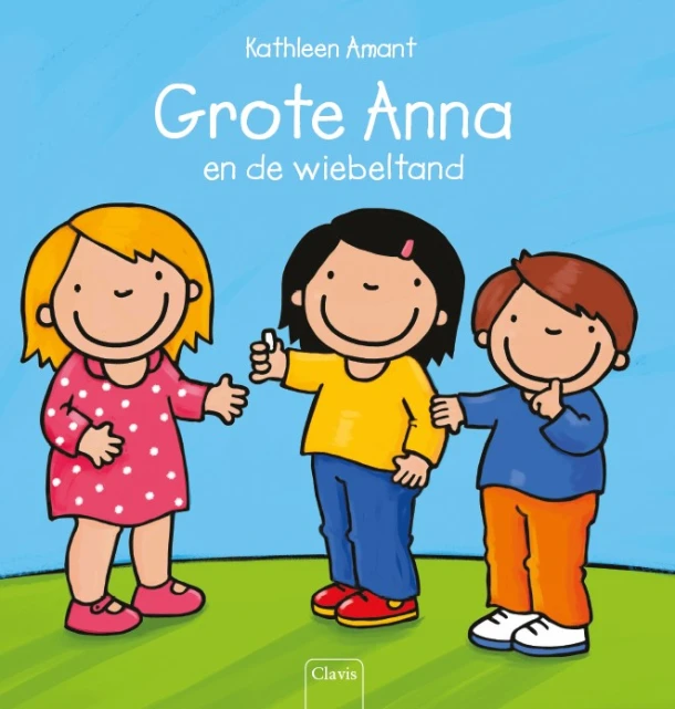 Grote Anna en de wiebeltand – Kathleen Amant – boek cover