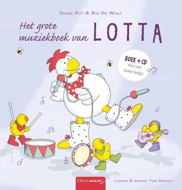 Het grote muziekboek van Lotta – Diane Put – boek cover