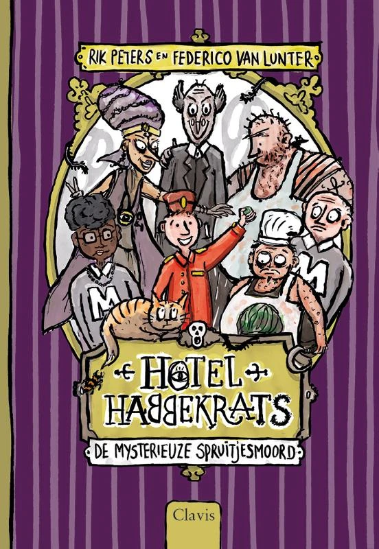 Hotel Habbekrats – Rik Peters – boek cover