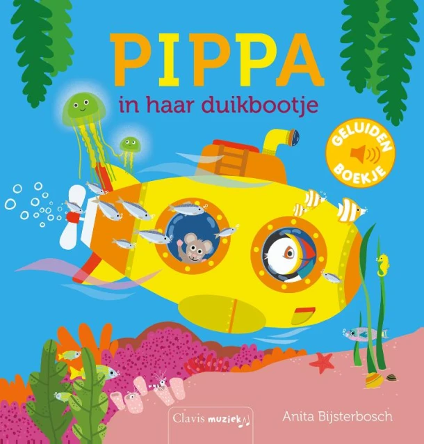 Pippa in haar duikbootje – Anita Bijsterbosch – boek cover
