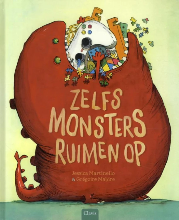 Zelfs monsters ruimen op – Jessica Martinello – boek cover