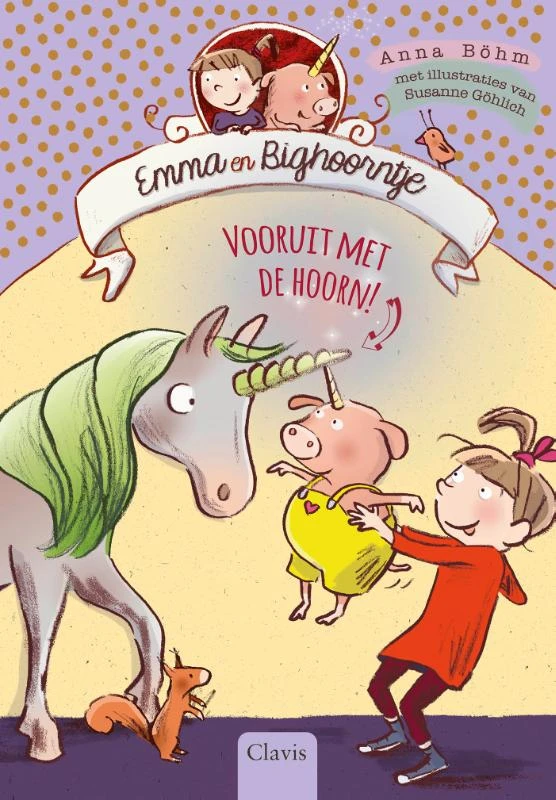 Vooruit met de hoorn! – Anna Böhm – boek cover