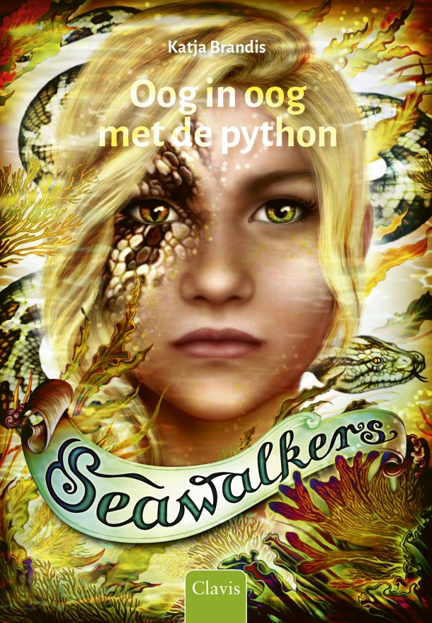 Oog in oog met de python – Katja Brandis – boek cover
