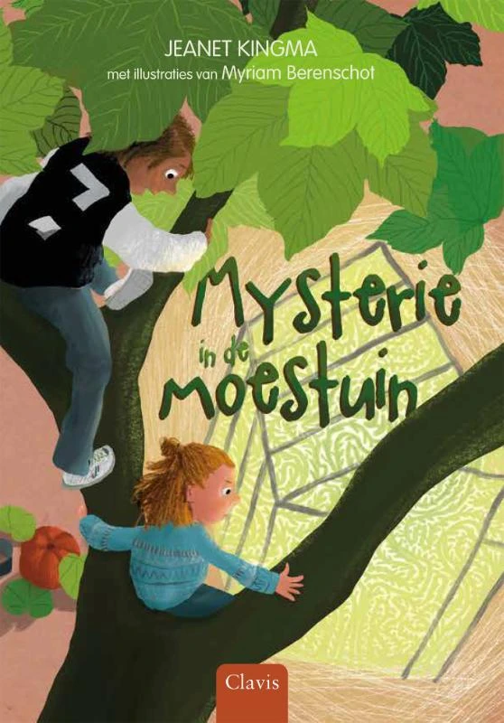 Mysterie in de moestuin – Jeanet Kingma – boek cover