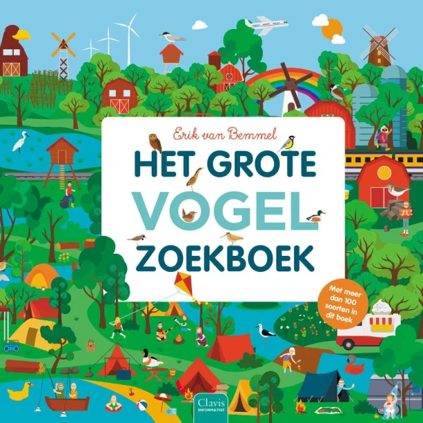 Het grote vogelzoekboek – Erik van Bemmel – boek cover