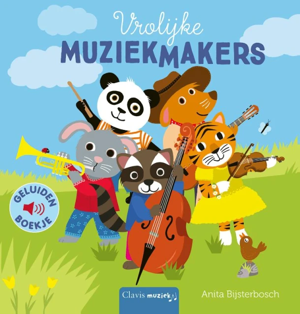Vrolijke muziekmakers – Anita Bijsterbosch – boek cover