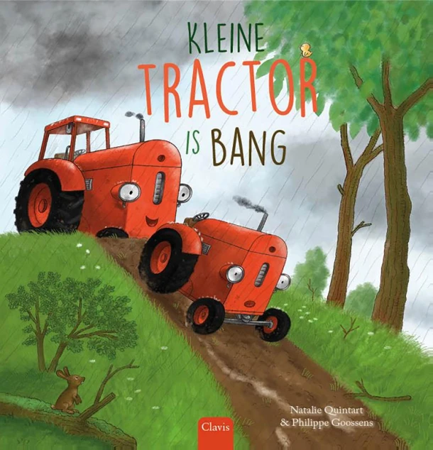 Kleine Tractor is bang – Natalie Quintart – boek cover