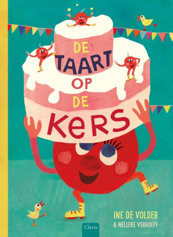 De taart op de kers – Ine De Volder – boek cover