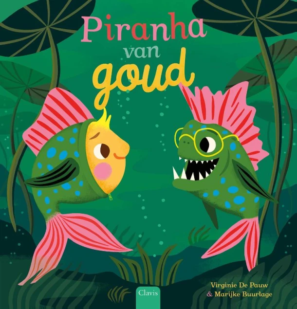 Piranha van goud – Virginie De Pauw – boek cover