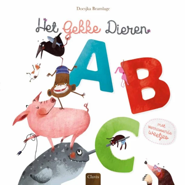 Het Gekke Dieren-ABC – Doesjka Bramlage – boek cover