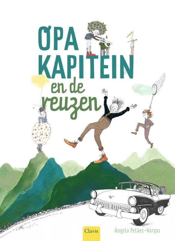 Opa Kapitein en de reuzen – ¿ngela Pel¿ez-Vargas – boek cover
