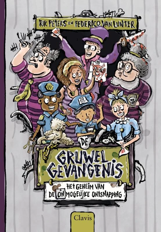 Gruwelgevangenis – Rik Peters – boek cover