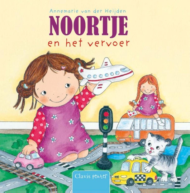Noortje en het vervoer – Annemarie van der Heijden – boek cover