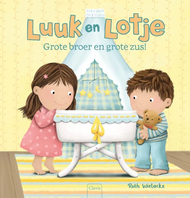 Luuk en Lotje, grote broer en grote zus! – Ruth Wielockx – boek cover