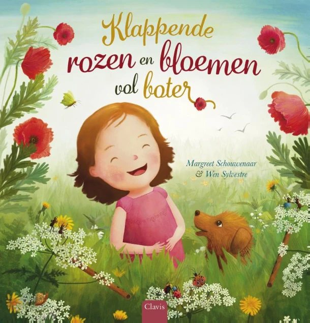 Klappende rozen en bloemen vol boter – Margreet Schouwenaar – boek cover