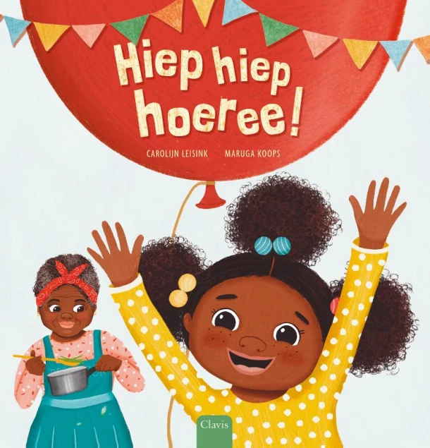 Hiep hiep hoeree! – Carolijn Leisink – boek cover