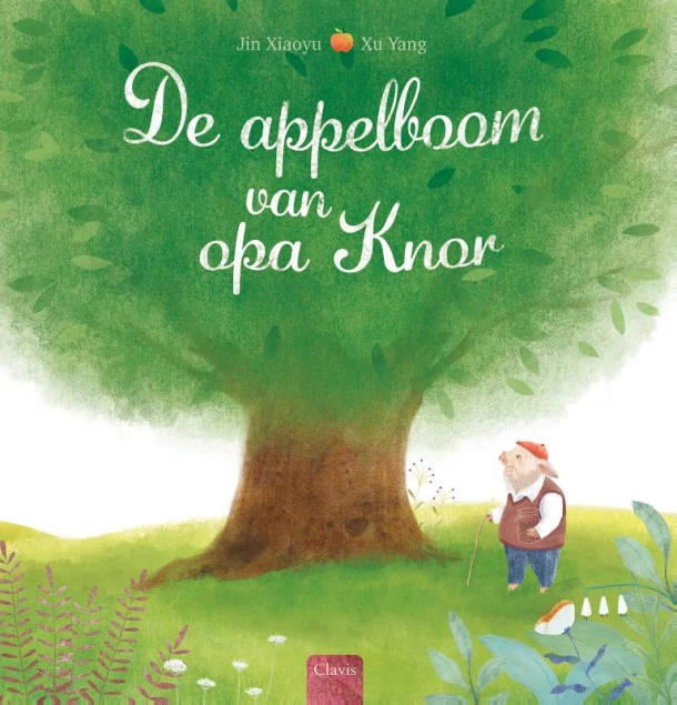De appelboom van opa Knor – Jin Xiaoyu – boek cover