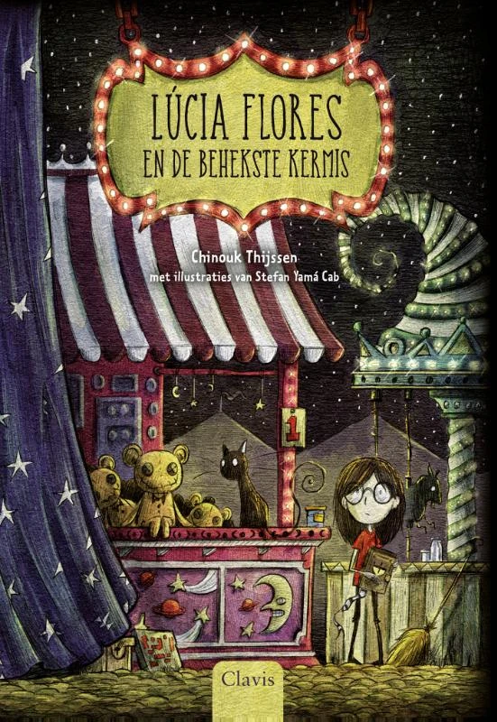 Lúcia Flores en de behekste kermis – Chinouk Thijssen – boek cover