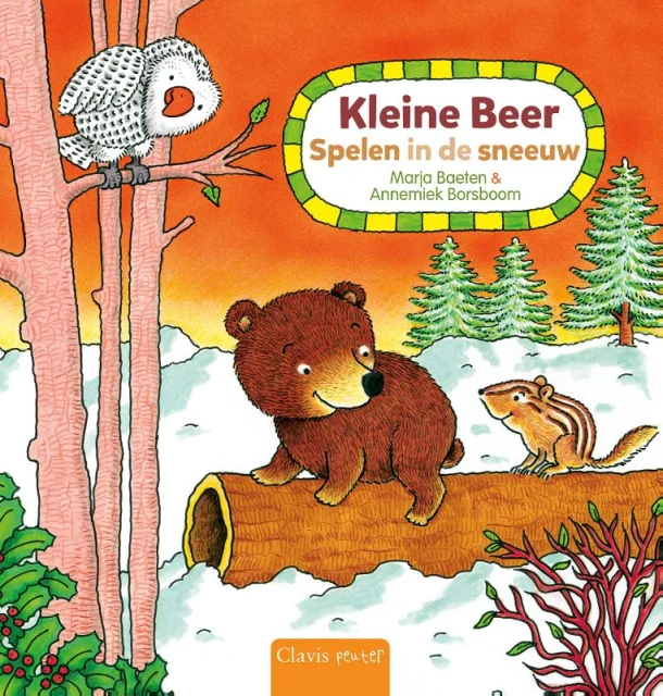 Kleine Beer. Spelen in de sneeuw – Marja Baeten – boek cover
