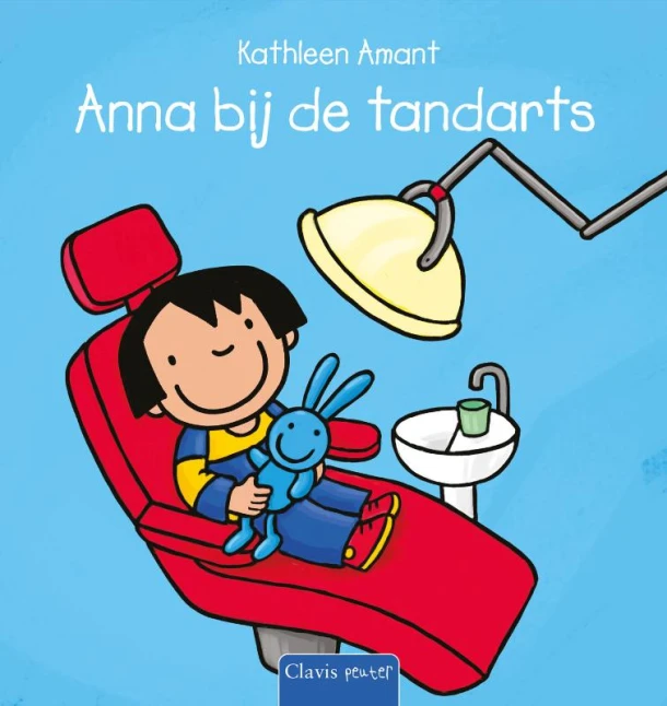 Anna bij de tandarts – Kathleen Amant – boek cover