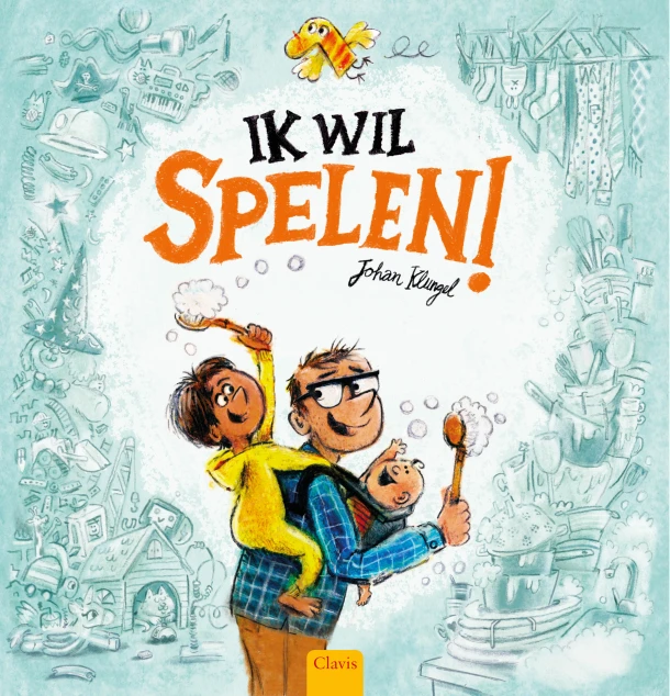 Ik wil spelen! – Johan Klungel – boek cover
