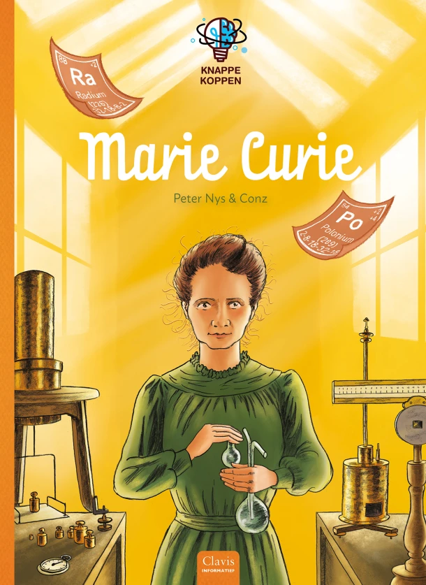 Marie Curie – Peter Nys – boek cover