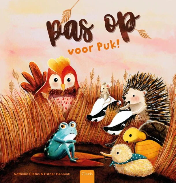 Pas op voor Puk! – Nathalie Clefas – boek cover