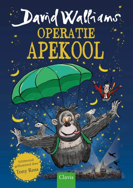 Operatie Apekool – David Walliams – boek cover