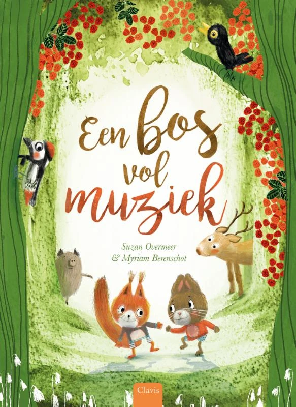 Een bos vol muziek – Suzan Overmeer – boek cover