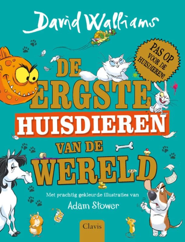 De ergste huisdieren van de wereld – David Walliams – boek cover