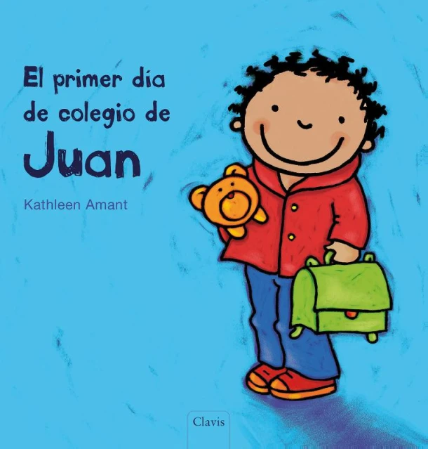 De eerste schooldag van Milan (POD Spaanse editie) – Kathleen Amant – boek cover