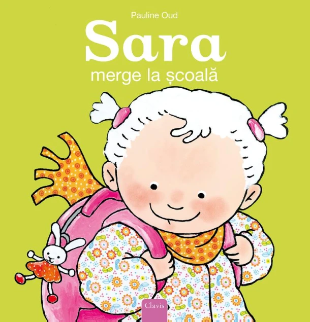 Saar gaat naar school (Roemeense editie) – Pauline Oud – boek cover