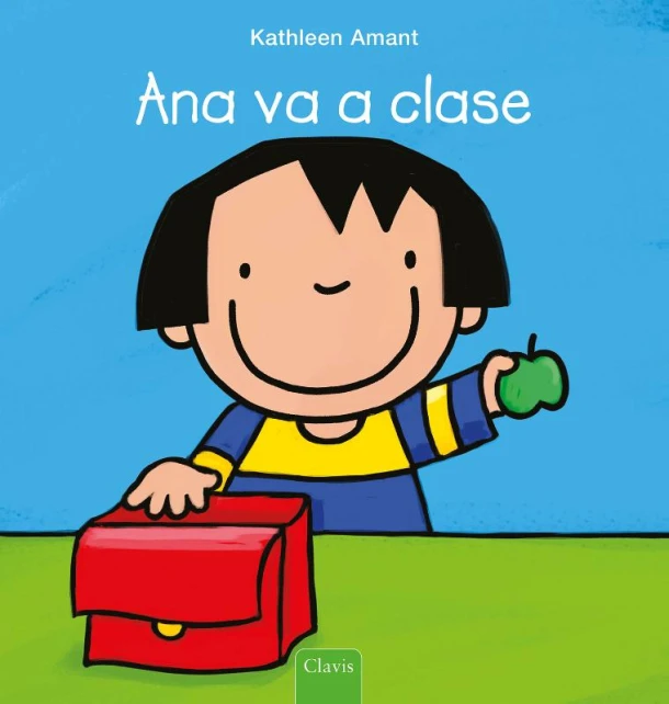 Anna in de klas (POD Spaanse editie) – Kathleen Amant – boek cover