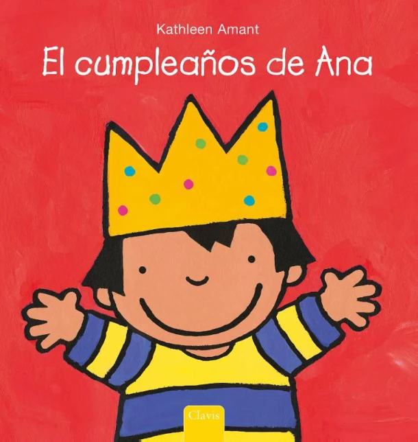 Anna is jarig (POD Spaanse editie) – Kathleen Amant – boek cover