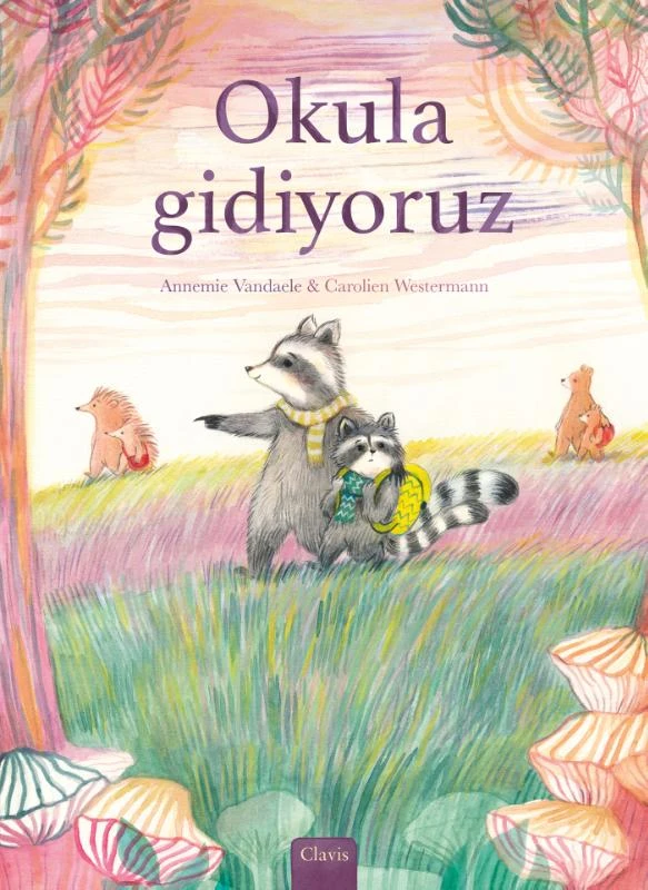 Samen naar school (POD Turkse editie) – Annemie Vandaele – boek cover