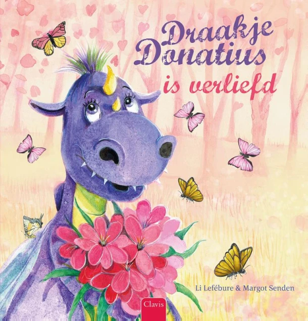 Draakje Donatius is verliefd – Li Lef¿bure – boek cover