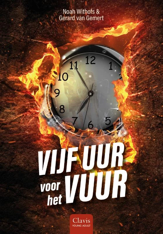 Vijf uur voor het vuur – Noah Withofs – boek cover