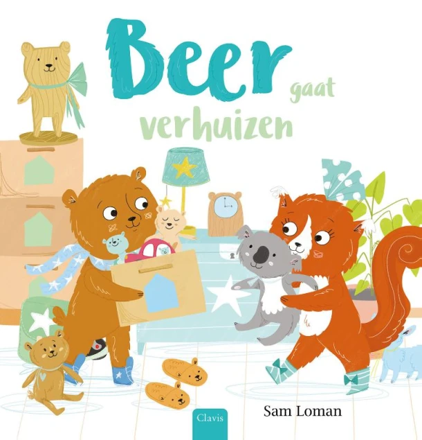 Beer gaat verhuizen – Sam Loman – boek cover