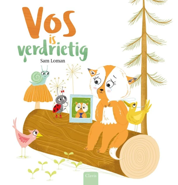 Vos is verdrietig – Sam Loman – boek cover