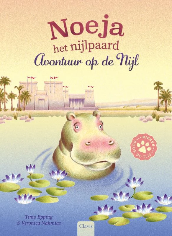 Noeja het nijlpaard – Timo Epping – boek cover