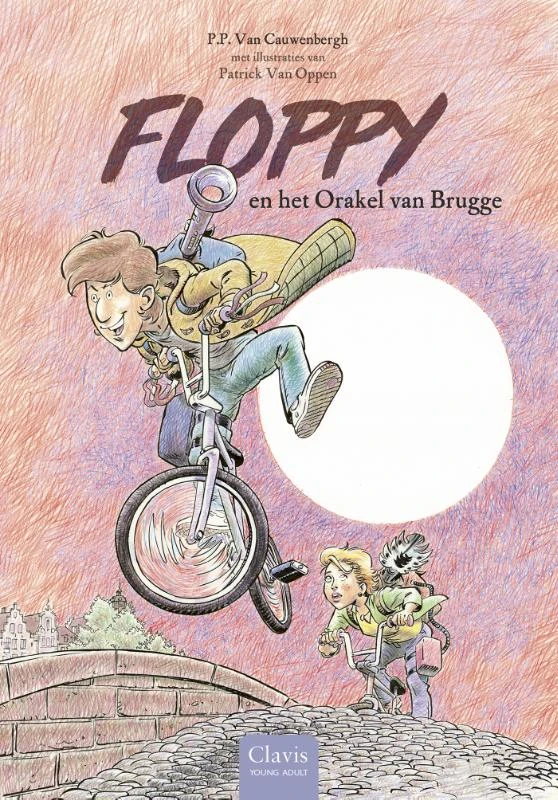 Floppy en het Orakel van Brugge – P.P. Van Cauwenbergh – boek cover