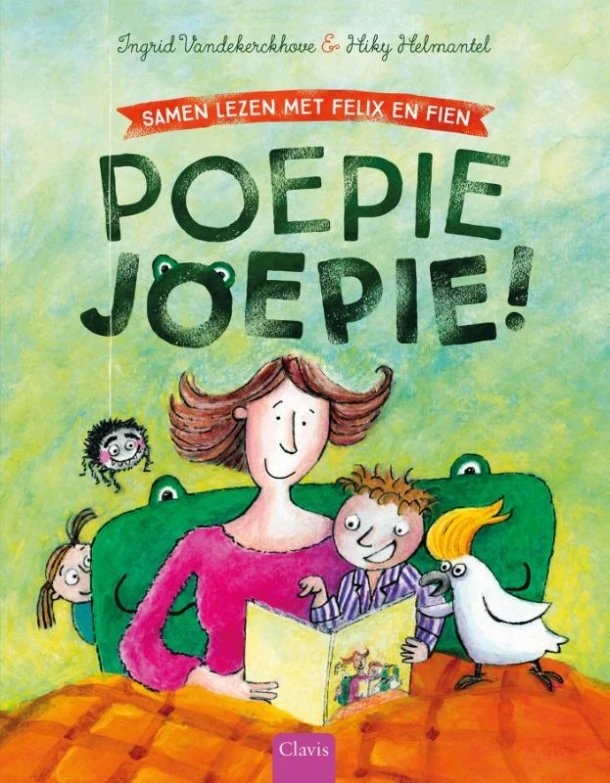 Poepie joepie! – Ingrid Vandekerckhove – boek cover