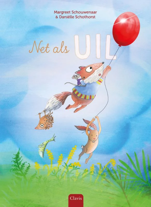 Net als Uil – Margreet Schouwenaar – boek cover